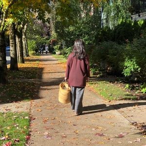 Ganni Burgundy Jacket